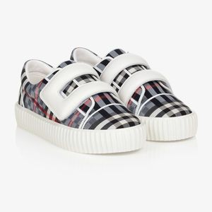 Burberry Kids Mark Check Sneaker